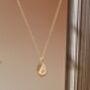 Teardrop Cubic Zirconia North Star Necklace, thumbnail 2 of 6