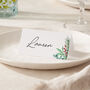 Festive Christmas Dinner Place Cards, thumbnail 1 of 2