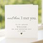 To My Groom On Our Wedding Day Personalised Card, thumbnail 4 of 8
