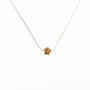 Tigers Eye Star Silver Or Gold Necklace, thumbnail 1 of 5