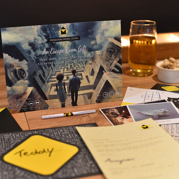 Escape Room Gift With Personalised Message | Original Edition, 2 of 11