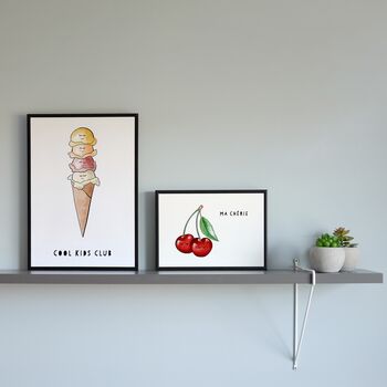 Cool Kids Club Ice Cream Print, 5 of 5