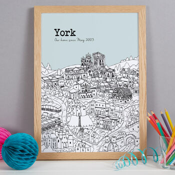 Personalised York Print, 2 of 10