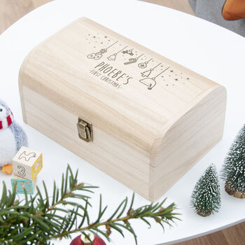Personalised Baby's First Christmas Eve Chest, 9 of 12