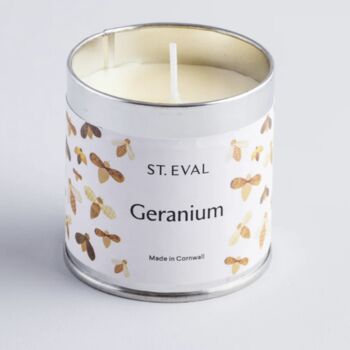Geranium Scented Tinned Candle, 3 of 3