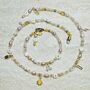 Sun And Moon Gemstone Charm Bracelet, thumbnail 5 of 5