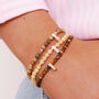 Picture Jasper And Silver Beads Healing Crystals Bracelet, thumbnail 4 of 6