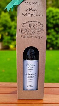 Personalised Wine Gift Box With Optional Bottle Sticker, 9 of 9