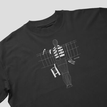Angel Of The North Newcastle Oversized T Shirt, 6 of 10