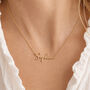 Personalised Name Necklace, Signature Script In Gold Or Sterling Silver, thumbnail 2 of 11