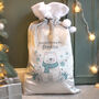 Personalised Polar Bear Christmas Sack, thumbnail 1 of 4
