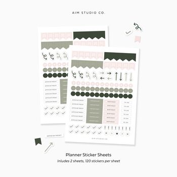 2026 A4 Or Large A3 Monthly Wall Calendar | Candy Stripes, 4 of 10