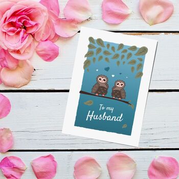'To My Husband' Valentines Day Card, 3 of 12
