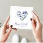 Personalised Sapphire Wedding Anniversary Card, thumbnail 1 of 5