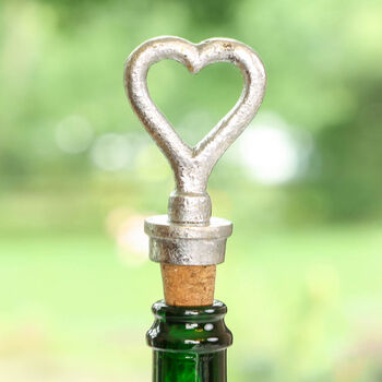 Love Heart Bottle Stopper Gift, 5 of 8