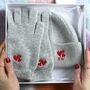 Personalised Cashmere Valentine Hat And Gloves Gift Set, thumbnail 3 of 9