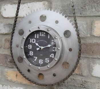 Industrial Bike Chain Clock, 2 of 2