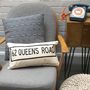 Home Is Where You Are Personalised Housewarming Cushion, thumbnail 3 of 4