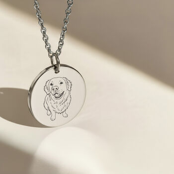 Custom Pet Portrait Necklace, 3 of 12