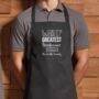 Personalised World's Greatest Barbecuer Apron, thumbnail 1 of 4