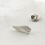 Silver Angel Wing Memorial Lapel Pin, thumbnail 6 of 10
