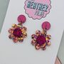 Daisy Flower Earrings, thumbnail 4 of 12