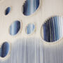 'Blue Planet' Fiber Art Wall Hanging, thumbnail 2 of 8
