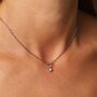 June Birthstone Necklace, thumbnail 3 of 9