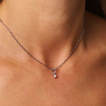 June Birthstone Necklace, 3 of 9