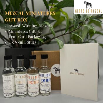 Mezcal Miniatures Recycled Card Gift Box, 2 of 5