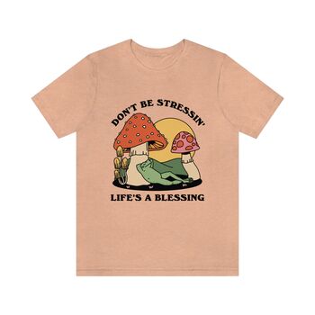 'Don't Be Stressing' Cute Frog Shirt, 8 of 8