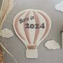Born In 2024, Hot Air Balloon Nursery Decor, thumbnail 11 of 12