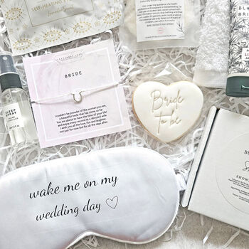 Bride To Be Pamper Gift Box – Luxury Pre Wedding Relaxation Gift, 2 of 8
