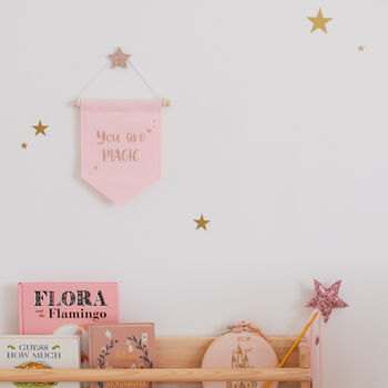 Pink You Are Magic Felt Banner, 4 of 6