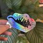 Space Cat Holographic Stickers, thumbnail 4 of 6
