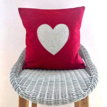Handmade Heart Cushion, 2 of 5