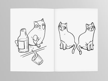 Colouring Book Cats Star Signs Of The Zodiac Booklet, 3 of 6