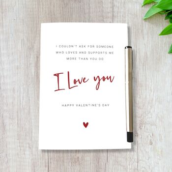 Valentines Day Card Love And Support, 7 of 7