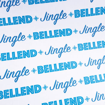 Funny Jingle Bellend Christmas Wrapping Paper, 5 of 8