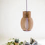 Rome Wooden Lampshade, Ceiling Light, thumbnail 4 of 6