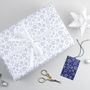 Handrawn Stars Christmas Wrapping Paper, thumbnail 4 of 5