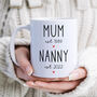 Personalised Mug 'Nanny Established', thumbnail 1 of 2