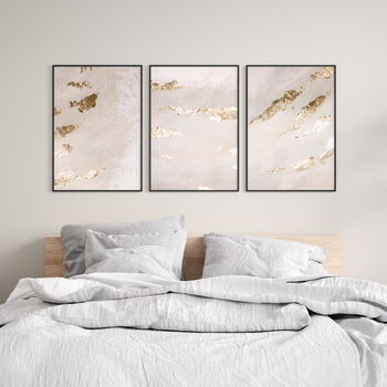 Paint Stroke Nude And Gold No.Three, 4 of 5