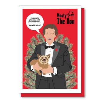 Monty Don Funny Christmas Card, 5 of 7