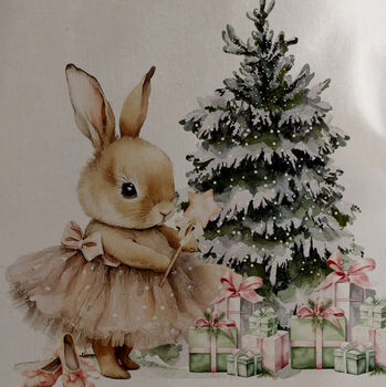 Personalised Christmas Bunny Sack, 2 of 3