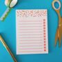 A6 Sprinkles Notepad, thumbnail 3 of 5