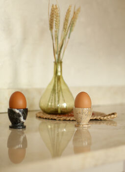 Natural Stone Egg Cups, 2 of 6