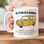 60 Year Old Banger Personalised Mug, thumbnail 1 of 3