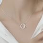 Teacher's Sunshine Pendant Necklace, thumbnail 3 of 4