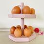 Antique Pink Egg Rack Holds 12 Eggs ~ Four, thumbnail 9 of 10